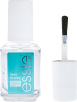 essie - nagelverzorging - here to stay base coat - basecoat tegen afbladderen met kleurhechtingstechnologie - 13,5 ml