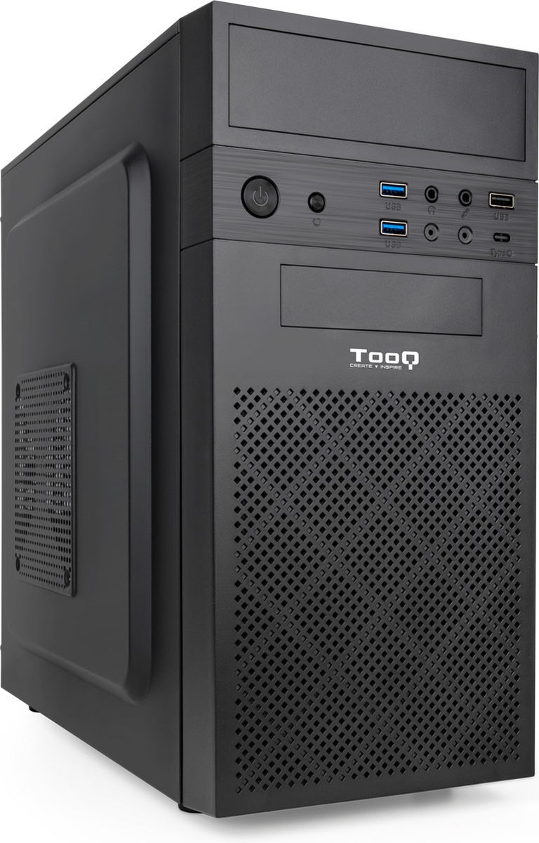 Tooq Tqc-4701u3c-b Micro Atx Mini Itx Pc-behuizing Zwart