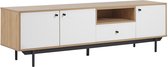 ITACA - TV-meubel - Lichte houtkleur - Vezelplaat