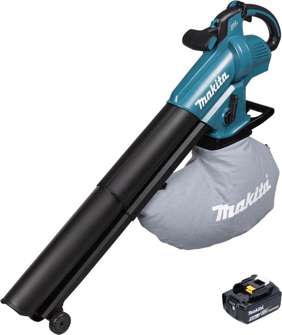 Makita DUB 187 T accu bladblazer en bladzuiger 18 V borstelloos + 1x accu 5,0 Ah - zonder oplader — afbeelding 3