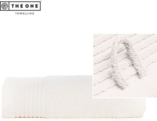 The One Towelling Classic handdoek - 50 x 100 cm - Hoge vochtopname - 100% Zacht katoen - Ivoor Crème