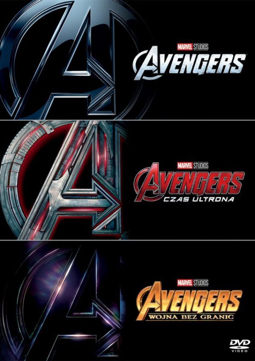 Avengers Trilogy 1-3 Boxset [3DVD] - 