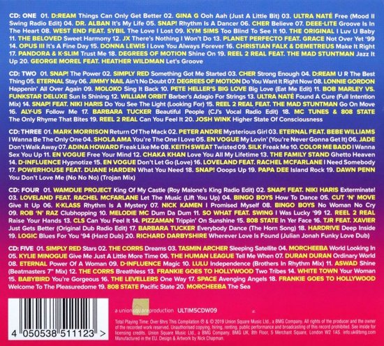 Rhythm Is A Dancer Ultimate 90s Club Anthems 4050538511123 Boeken rhythm-is-a-dancer-ultimate-90s-club-anthems-4050538511123-boeken