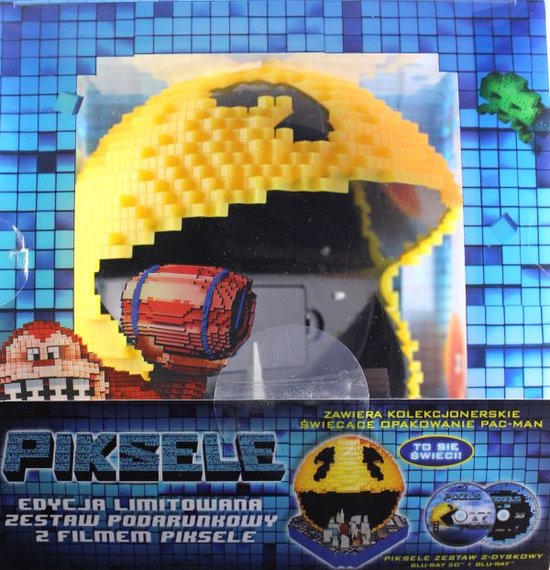 Pixels [Blu-Ray 3D]+[Blu-Ray]