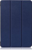 Shop4 - Geschikt voor Huawei MediaPad T5 10 Hoes - Smart Book Case Donker Blauw