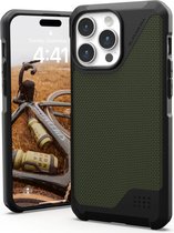 Geschikt voor Urban Armor Gear Metropolis Apple iPhone 15 Pro Max Geschikt voor Mag hoesje - Groen
