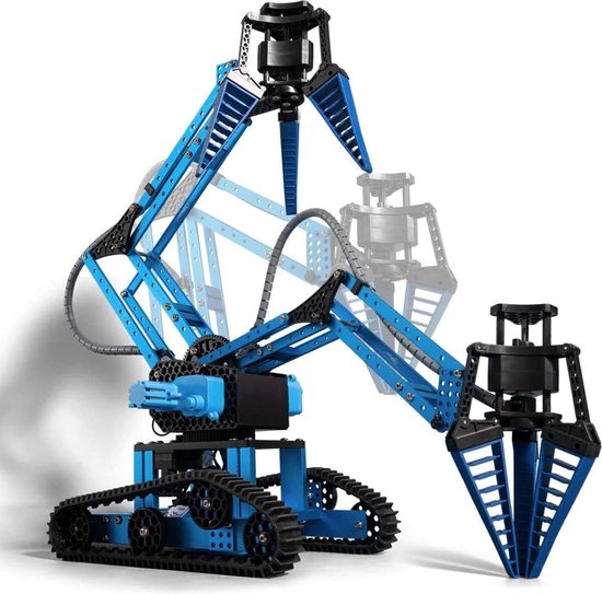 OpenRC RC Tractor Graafmachine met afstandsbediening - Elektrische Radiografisch bestuurde Graafmachine voor Kinderen - Mini Hydraulische Schop Truck - Kraan Bouwmachines Bouwspeelgoed