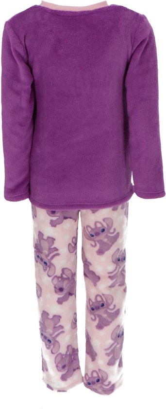 Pyjama Disney violet à motif Stitch pour fille - Pyjama D'Or