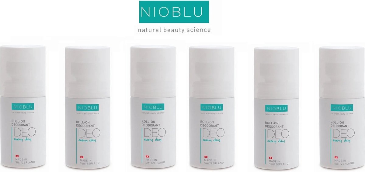 NIOBLU - Every Day - Roll-on - Deodorant - 6 pack