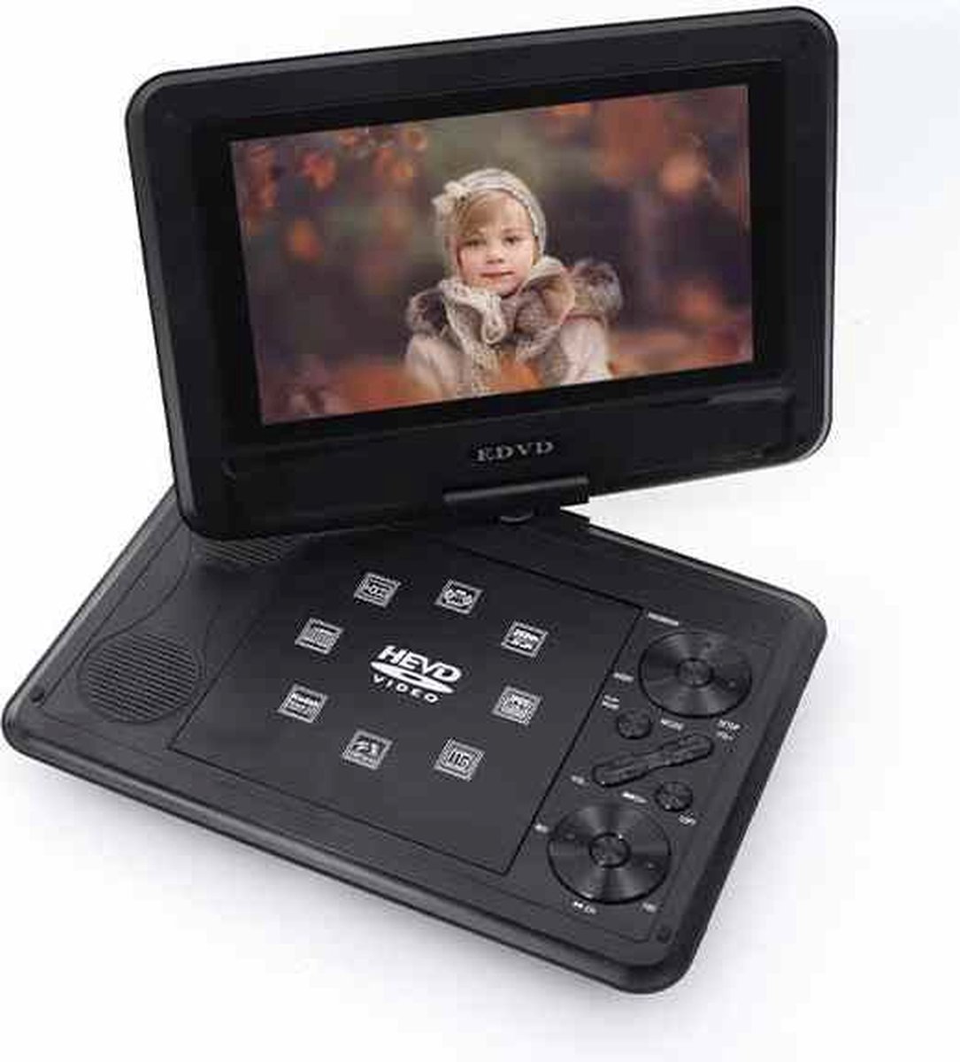 Denver MT-1097 Lecteur DVD/Blu-Ray portable Lecteur DVD portable Dessus de  table 25,4