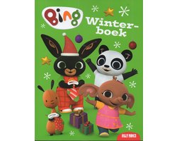 Omslag van BING Winterboek - 50 pagina's vol met verhalen, puzzels en activiteiten - Voor kinderen van 2 tot 5 jaar - Kleurboek / Peuter / Kleuter / Nederlands