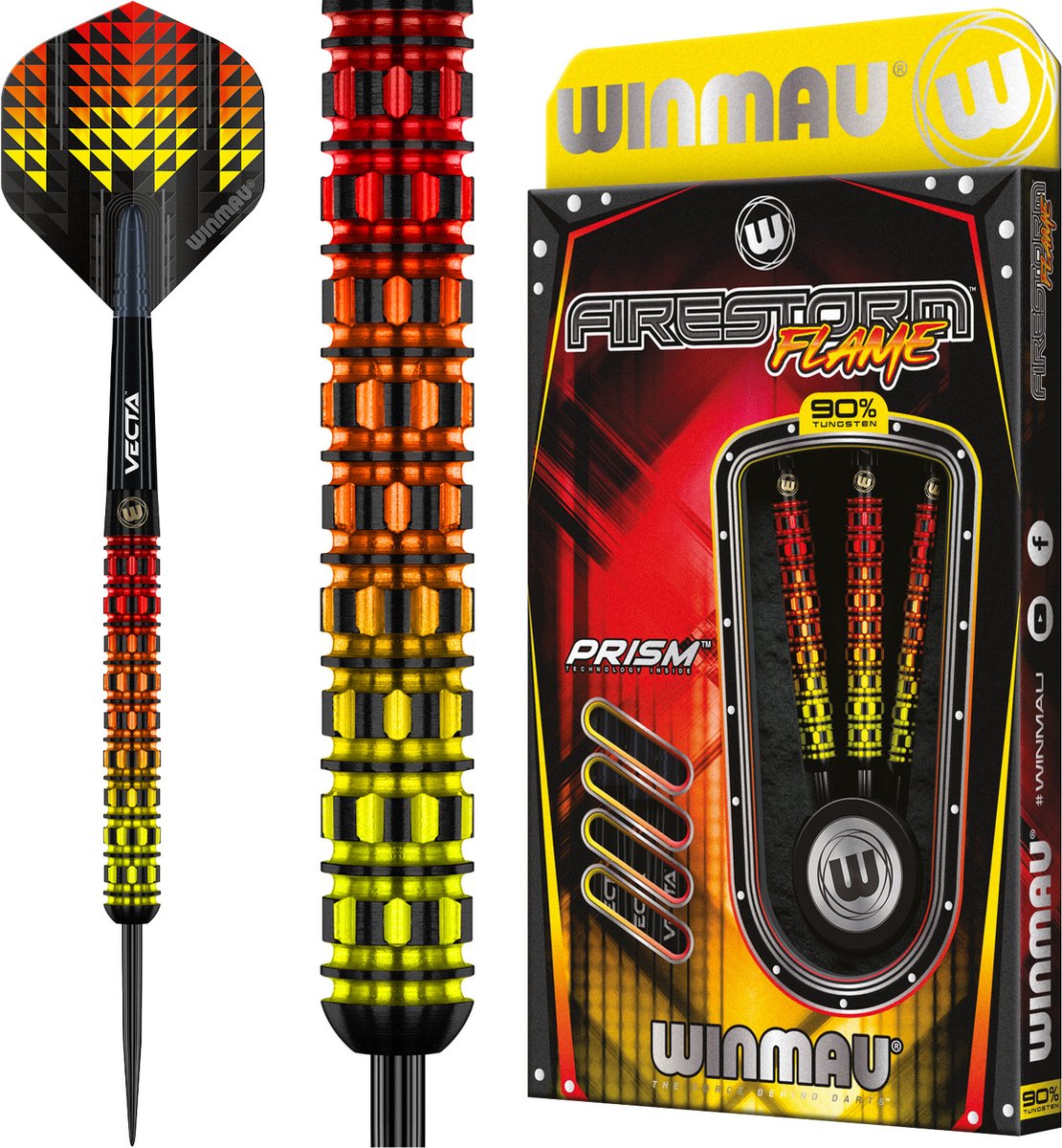 cible blade 6 de chez winmau pour flechettes pointe acier