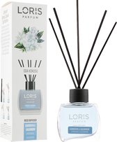 LORIS - Parfum - Geurstokjes - Huisgeur - Huisparfum - Gardenia & Galbanum - 120ml