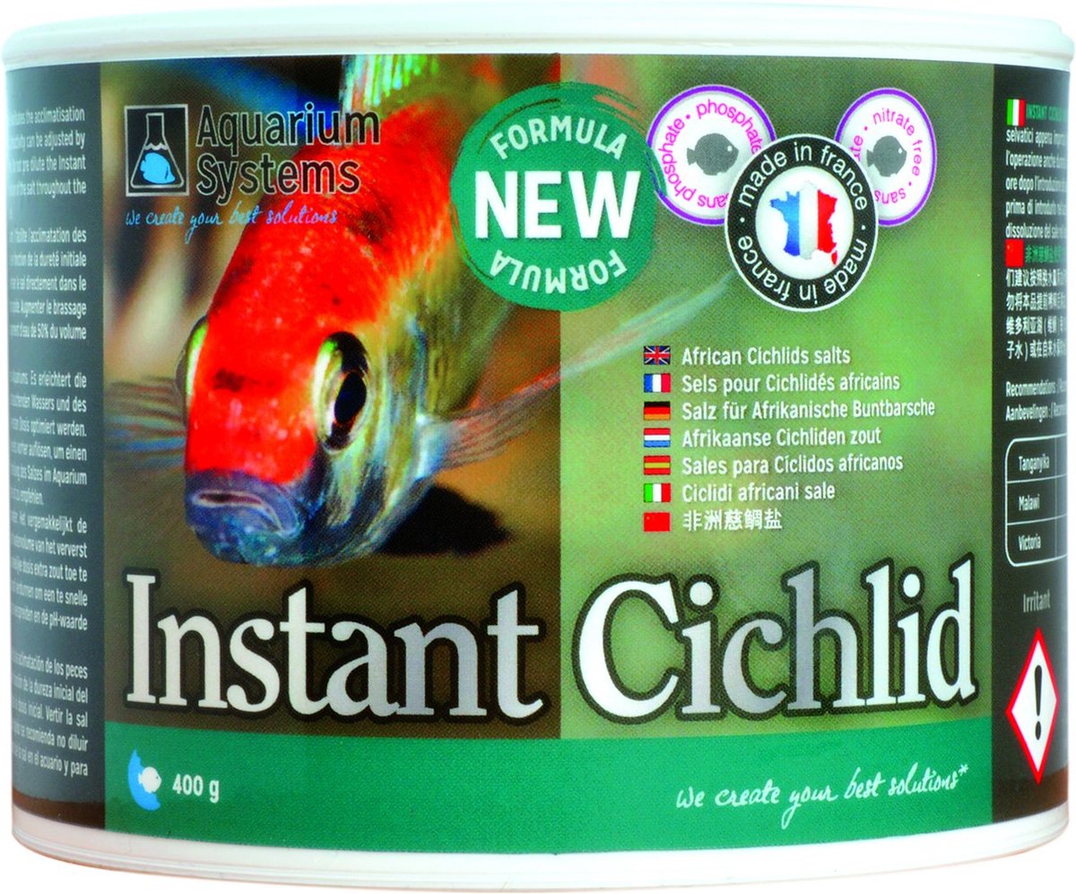 AS Reef Instant Ocean Zout voor Cichliden 400 Gram