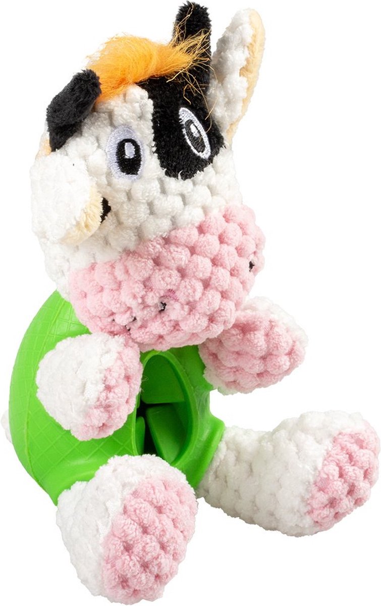 JOUET PELUCHE VACHE FRIANDISES A CACHER