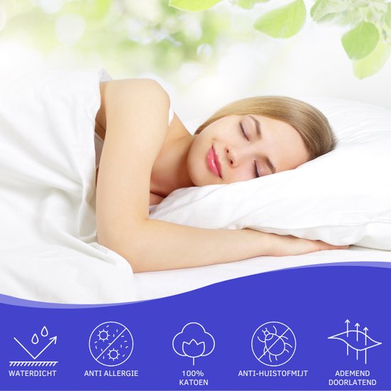 Zavelo Protège Matelas Imperméable Plateau 90 x 200 cm