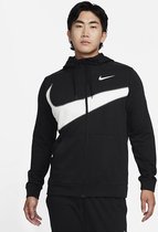 Nike Sportswear Dry-Fit Fleece Hooded Vest Black White Maat L