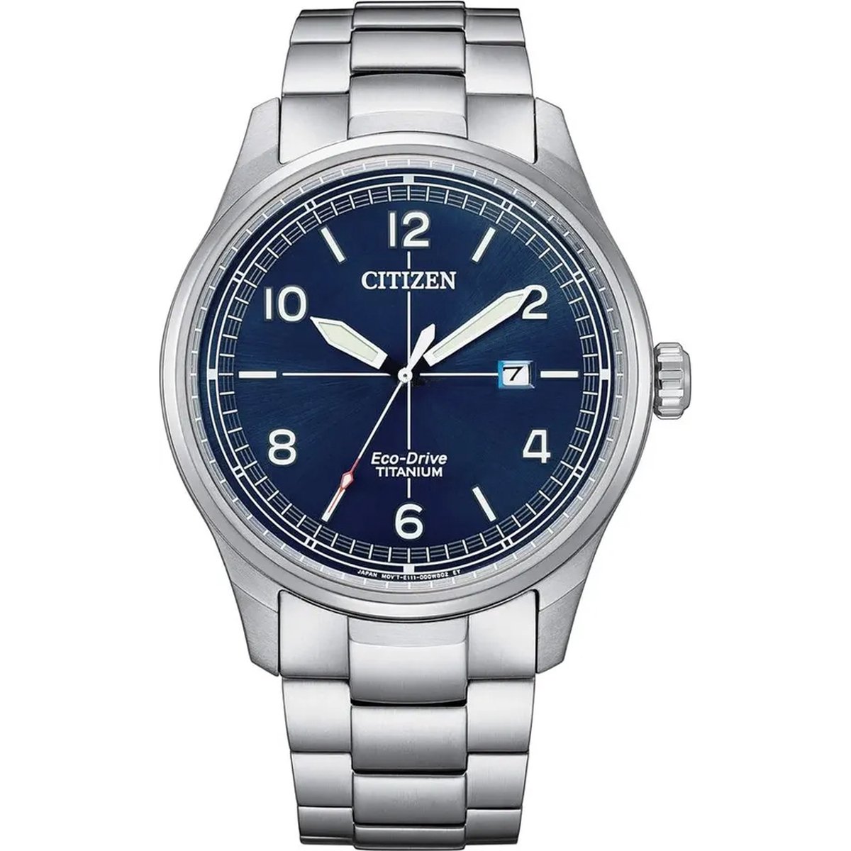 Citizen BM7570-80L Horloge - Titanium - Zilverkleurig - Ø 42 mm