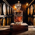 GDLF Handgemaakte Whisky Karaf Royal in Giftbox - Kristal Image