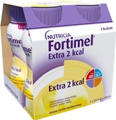 Fortimel Extra 2kcal Vanillesmaak Flessen 4x200ml