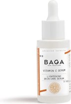 BAGA VITAMINE C SERUM - Verlichtend Huidverzorging Serum - Oppepper voor Vermoeide Huid - Stimuleert de aanmaak van Collageen - Remt de Pigmentproductie - Vermindert fijne Lijntjes en Rimpels - Antioxiderende Werking