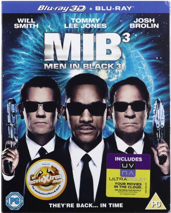Men in Black 3 [Blu-ray 3D]+[Blu-Ray]