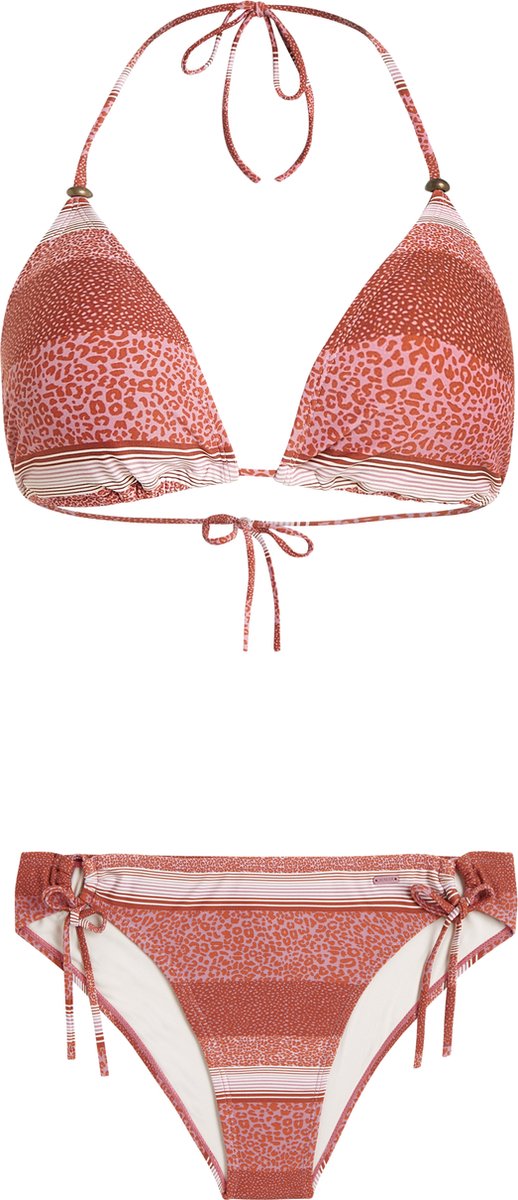 Protest Prtcitron 23 – Triangel bikini set Dames – Cheeky – Uitneembare vulling Chilirust