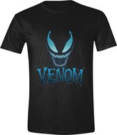 PCMerch Venom - Web Face Heren T-shirt - S - Zwart