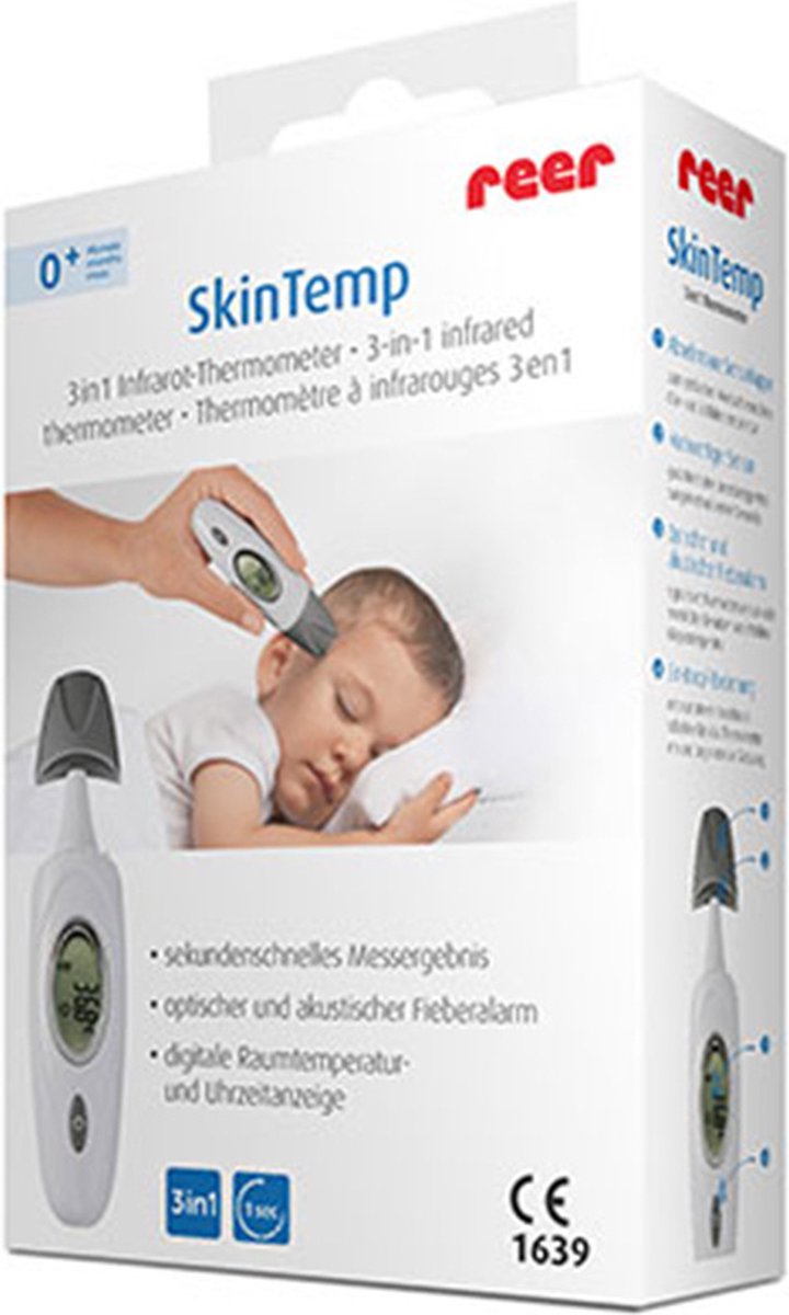Reer Infrarood Thermometer SkinTemp 3 in 1 | bol