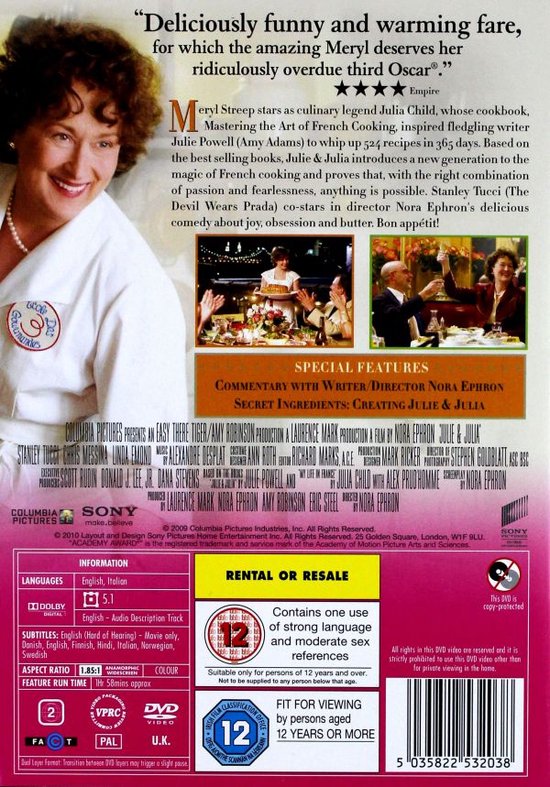 Julie & Julia [DVD]