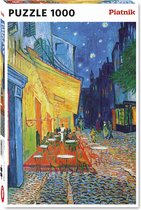 Puzzel Caféterras bij Nacht - Vincent van Gogh 1000 stukjes