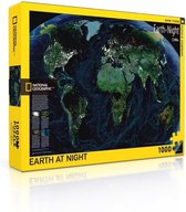 New York Puzzle Company Earth at Night - National Geographic (1000)