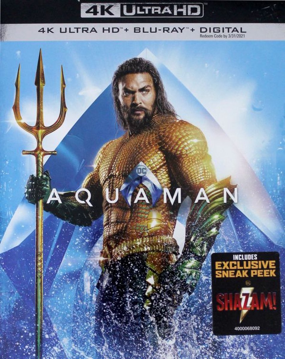 Aquaman [Blu-Ray 4K]+[Blu-Ray]-