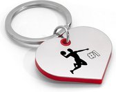 Akyol - handbal sleutelhanger hartvorm - Sport - familie vrienden - cadeau