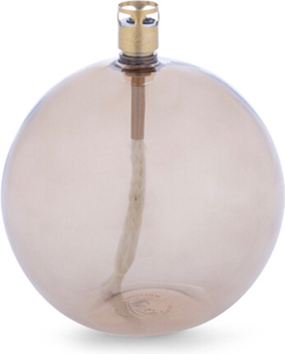 Peri Living - Olielamp - bol - champagnekleur- 13cm
