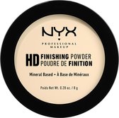 NYX Professional Makeup High Definition Finishing Powder - Banana - Setting Powder - 8 gr