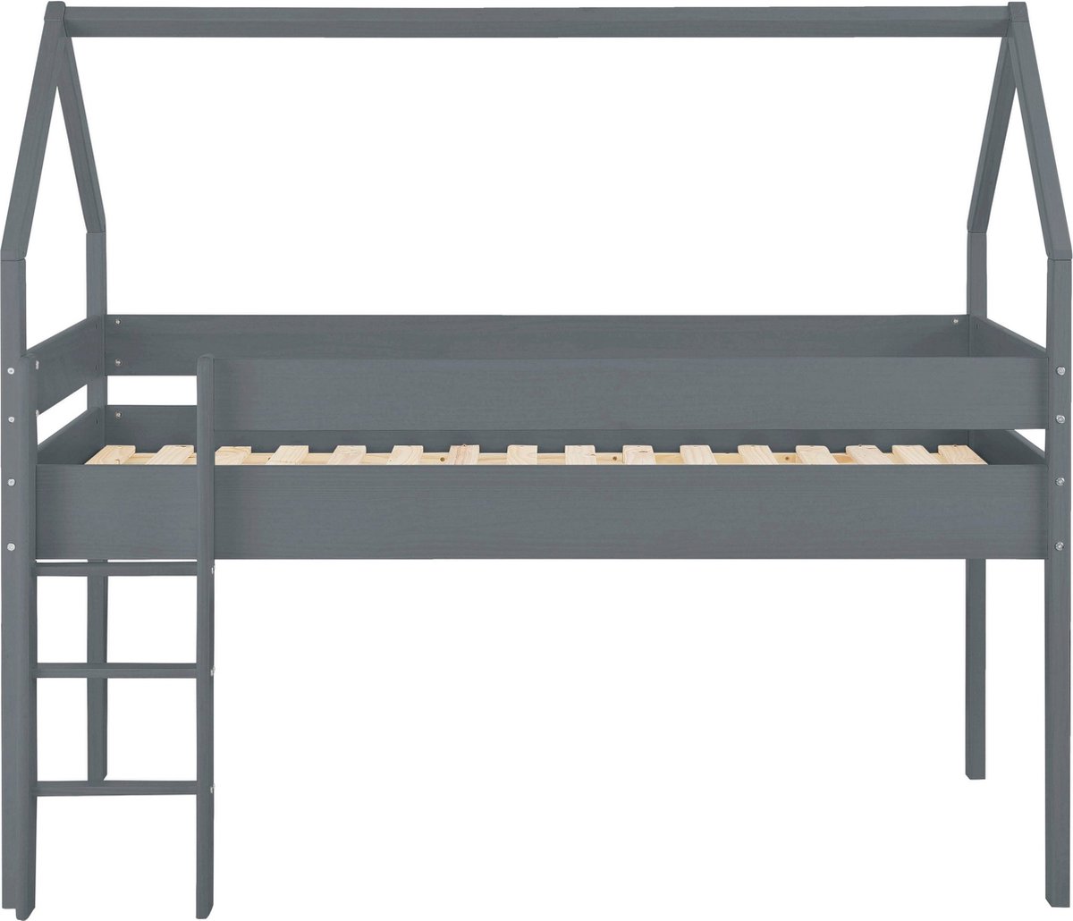 Notio Living Alpi-Housebed - Grijs Grenen