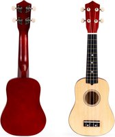 Ukulélé Guitare Jouet Pour Enfants 2-8 Ans – 4 Cordes Réglables En Nylon, Mini Instrument En ABS Léger 38 Cm, Cadeau Musical Débutant (Gris)