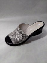 ROHDE 5544 / slippers / wit-zwart / maat 41