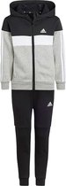 Survêtement Adidas Sportswear Tiberio 3 Stripes Colorblock Fleece Grijs 6-7 Ans