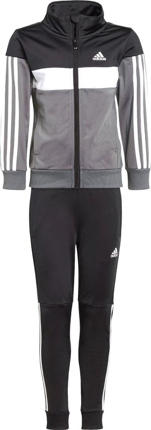 Survêtement Adidas Sportswear Tiberio 3 Stripes Colorblock Brillant Grijs 4-5  Ans | bol.com