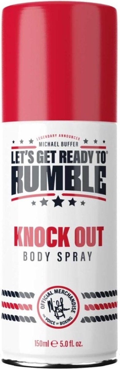 Let’s Get Ready To Rumble Bodyspray 150ml – Knock Out 6x