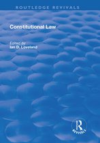 Routledge Revivals- Constitutional Law