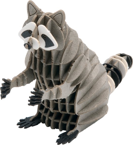 FRIDOLIN 3D Papier Model - Wasbeer.