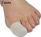 CHPN - Écarteur d'orteil - Protecteur d'orteils - Douleur d'orteil - Orteil douloureux - Correction des orteils - 2 pièces - Siliconen - Orteils écartés - Taille unique