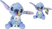 Disney - Stitch met baby Disney Knufel 23 cm