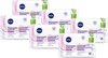 NIVEA 3-in1 Verfrissende Reinigingsdoekjes - Reinigingsdoekjes - Droge huid - Amandelolie - Gezicht Wassen - 6 x 25 stuks