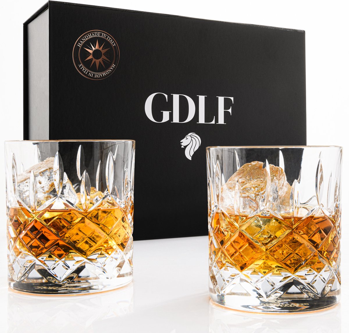 Kristallen Whiskyglazen Royal in Giftbox by GDLF