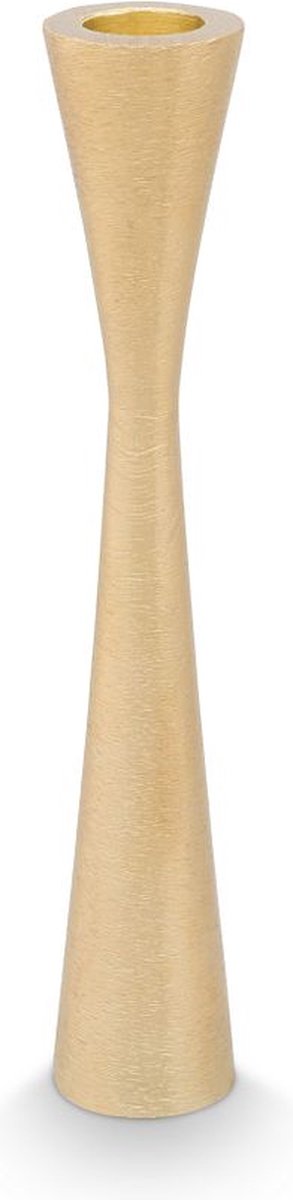 Kandelaar - Metalen kaarsenhouder - Goud - Set van 2 Kandelaren - 20 cm