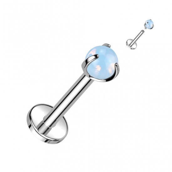 piercing natuursteen met claw Opalite